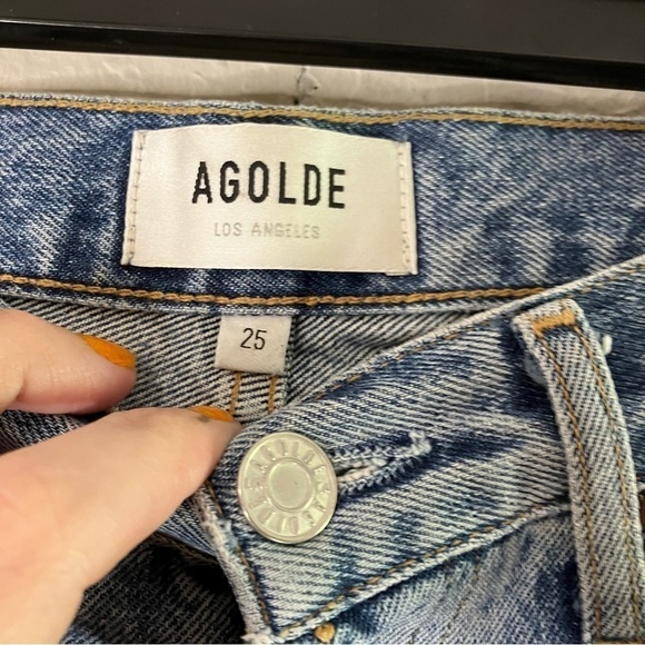 Agolde Fen High Rise Relaxed Taper Jeans in Wander - Picture 11 of 12